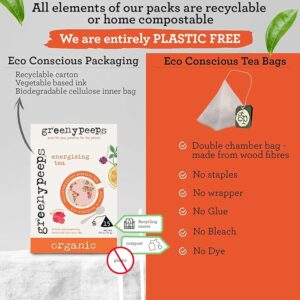 Greenypeeps Organic Energizing Tea Bags 30 Teabags