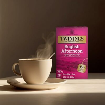 Twinings Tea, English Afternoon Tea 2 Pack 20 Tea Bags Each