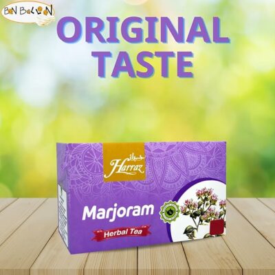 Harraz Natural Drink Herbal Marjoram Herbal Kosher Halal 25 Tea Bags