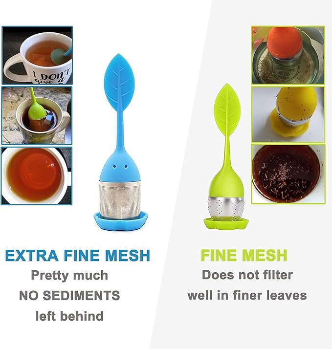 4Leaf Silicone Tea Infusers 4 Pack