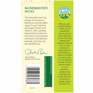 Celestial Seasonings Immune Support Green Tea 20 Tea Bags