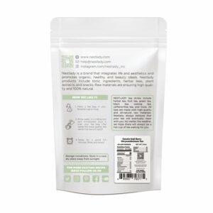 NESTLADY Dandelion Wolfberry Tea Bags Natural Kidneys & Liver Health 20 Bags