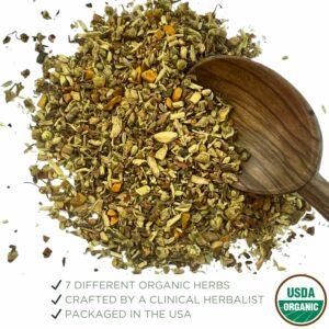 Organic Easy Digest Tea Gas Digestion Relief Bloating and Belly Comfort Loose Leaf