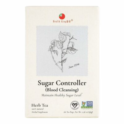 Health King Sugar Controller Herb Tea 20 Teabags Pack of 4