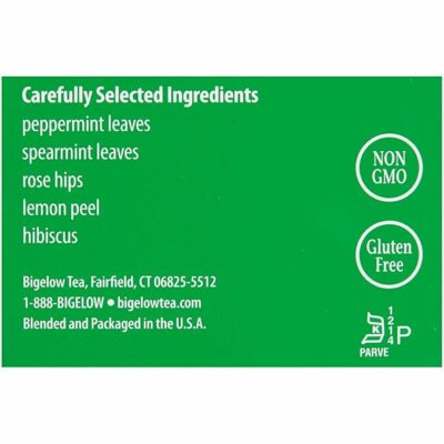 Bigelow Mint Medley Herbal Tea Bags 28 Teabags Pack of 1