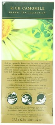 Greenfield Rich Camomile Herbal Tea Fruit & Herbal Collection 25 Teabags