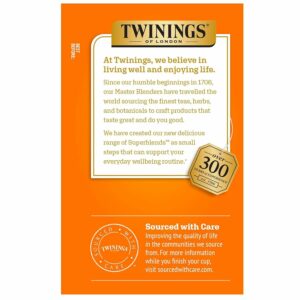 Twinings Superblends Immune Support Herbal Tea 16 Tea Bags Pack of 1
