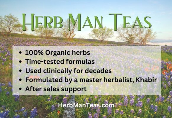 ACNE TEA Organic Herbal Blend to Support Clear Skin & Complexion 100% Organic