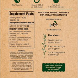 Herbal Detox Tea Blend with Dandelion Root Milk Thistle Kidney & Liver Health Herbal Tea