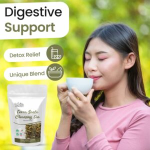 Milamiamor Terra Santa Cleansing Tea Digestive Relief & Bloating Reduction 14 Tea Bags