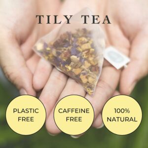 Tily Tea Morning Shine Breakfast Tea Natural Herbal Tea for Focus and Energy 10 Teabags