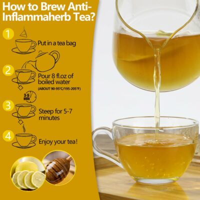 60 Premium Anti-Inflammaherb Tea Bags