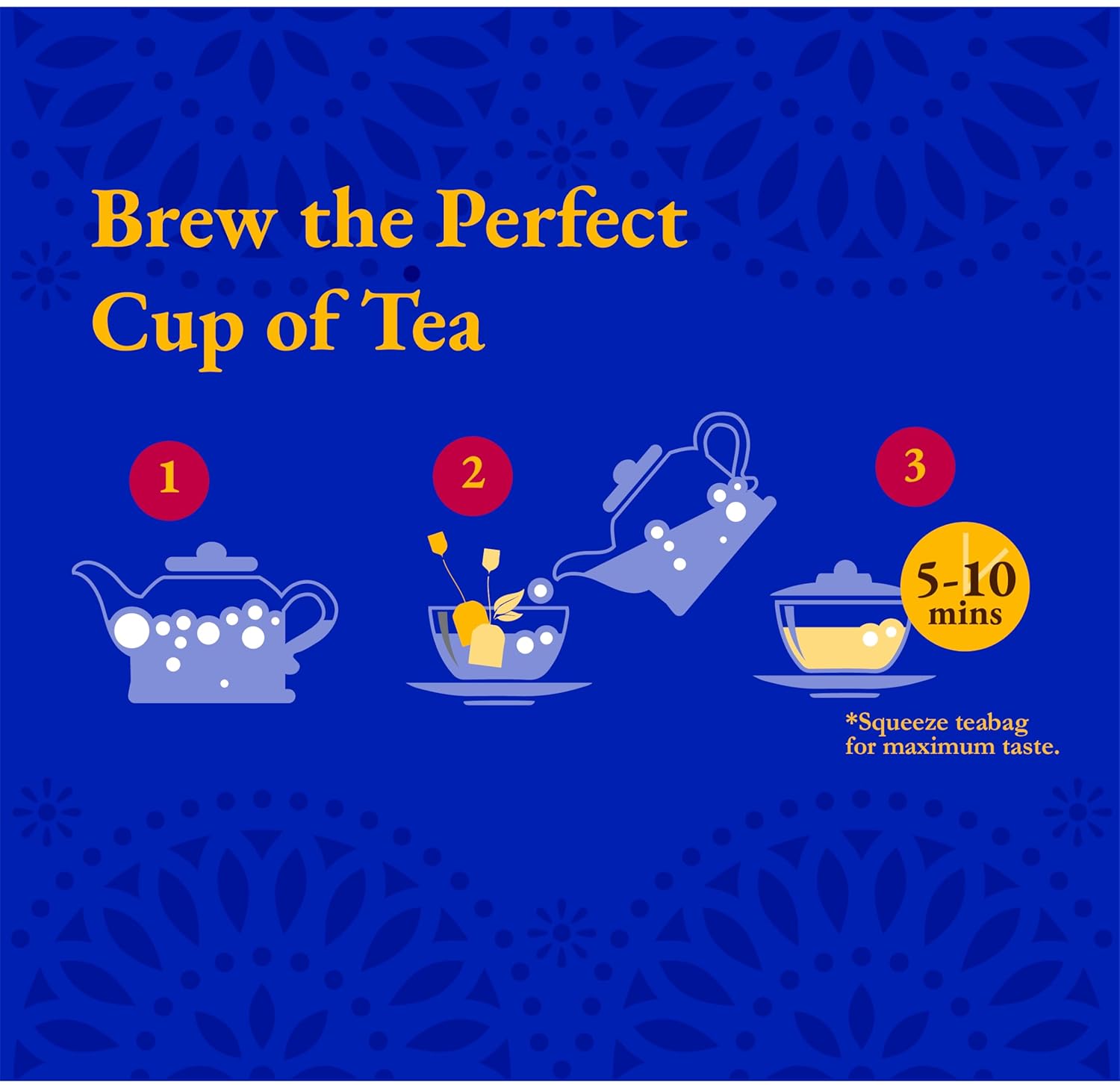 Tadin Turmeric Blend Herbal Tea 24 Tea Bags Per Box Pack of 6