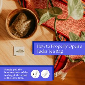 Tadin Turmeric Blend Herbal Tea 24 Tea Bags Per Box Pack of 6
