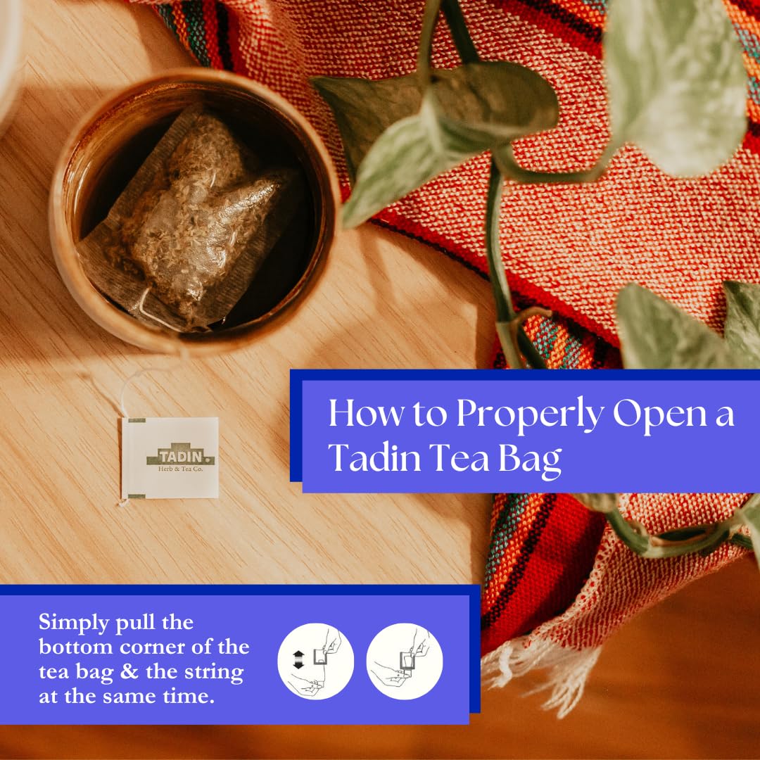 Tadin Turmeric Blend Herbal Tea 24 Tea Bags Per Box Pack of 6