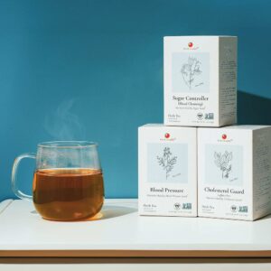 Health King Sugar Controller Herb Tea 20 Teabags Pack of 4