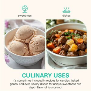 WT WEETEE Organic Licorice Root Tea Organic Pure Licorice Root Loose Cut and Sifted Naturally Caffeine free