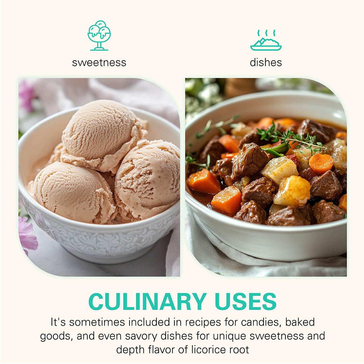 WT WEETEE Organic Licorice Root Tea Organic Pure Licorice Root Loose Cut and Sifted Naturally Caffeine free