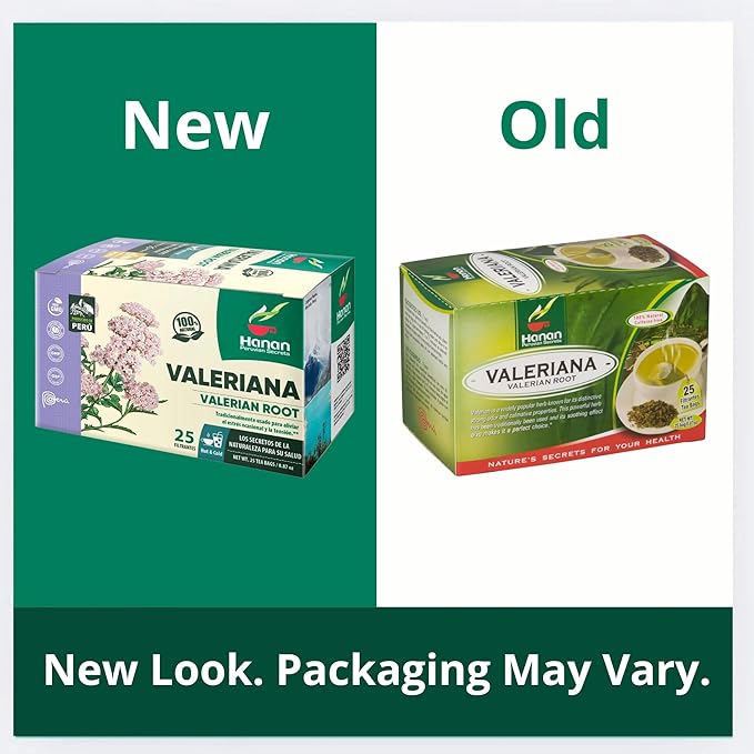 Hanan Valerian Root Tea for Bedtime 25 Bags