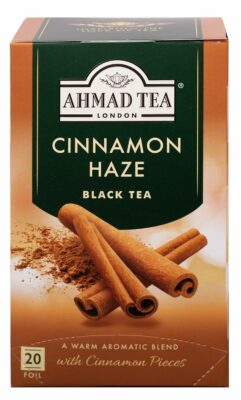 Ahmad Tea Cinnamon Haze Black Tea 20Count Boxes Brown