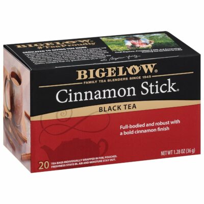 Bigelow Tea Black Tea Cinnamon Stick 20 Tea Bags