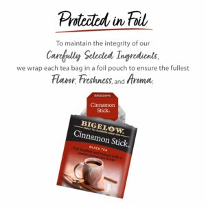 Bigelow Tea Black Tea Cinnamon Stick 20 Tea Bags
