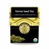 Buddha Teas Organic Fennel Seed Tea Herbal Tea 18 Tea Bags Pack of 1