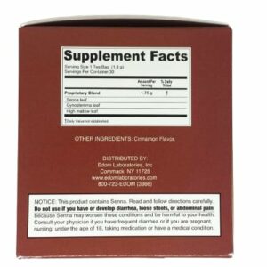 Cinnamon Detox Tea for Colon Cleanse Natural Herbal Tea for Women and Men No Caffeine