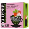 Clipper Tea Strawberry & Elderflower Herbal Tea Caffeine Free USDA Organic 50 Tea Bags