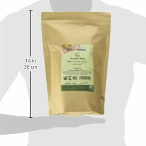 Davidson's Organics Tulsi Licorice Root Loose Leaf Tea 16 Ounce Bag