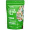 EVERLONG Lung Detox Tea 14 Herbal Tea Bags All Natural Caffeine Free