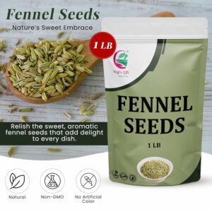 Fennel Seeds 1 LB 100% Pure & Natural Whole Fennel