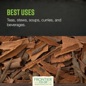 Frontier Co op Organic Cinnamon Chips 1lb