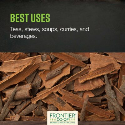 Frontier Co op Organic Cinnamon Chips 1lb