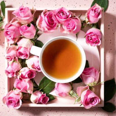 Harney & Sons Rose Scented Loose Leaf Tea 16 Oz