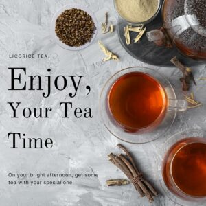 Licorice Root Tea 100 g Chopped Licorice Root Mulethi Cut & Sifted