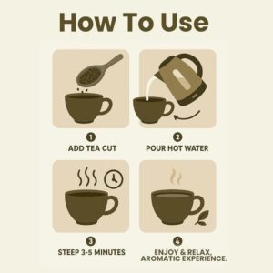 Licorice Root Tea 100 g Chopped Licorice Root Mulethi Cut & Sifted