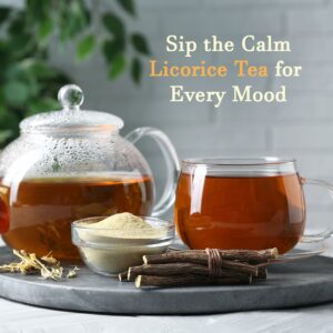 Licorice Root Tea 100 g Chopped Licorice Root Mulethi Cut & Sifted