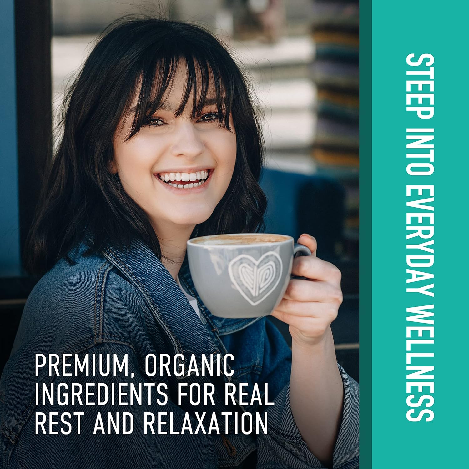 Organic Chamomile Tea Calming Herbal Sleep Tea 1.7 Ounce