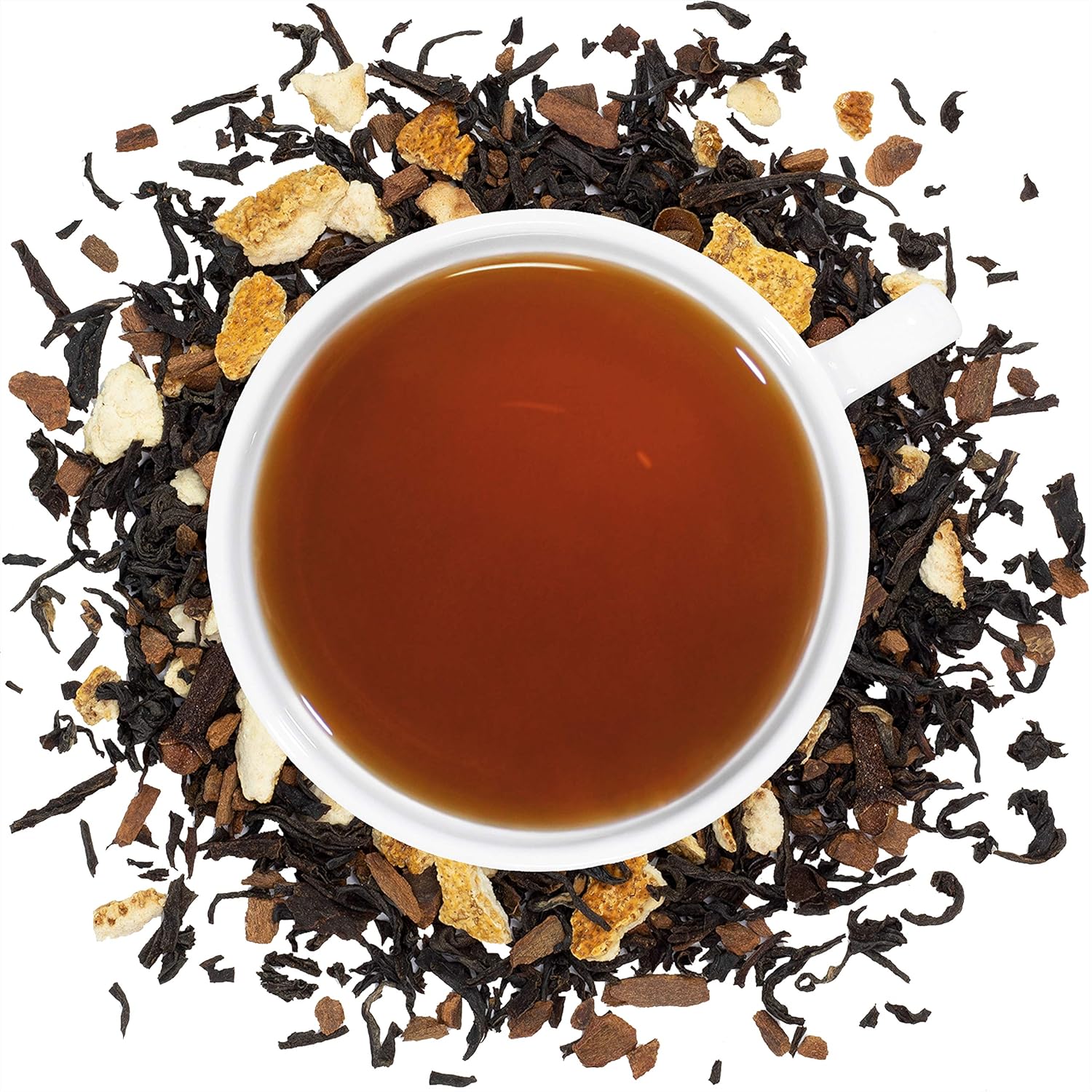 Organic Orange Cinnamon Spice Black Tea 2 oz Bag Approx 30 Servings