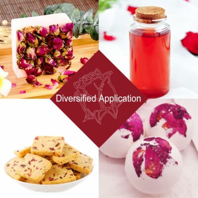 TEARELAE Premium Dried Rose Buds 100% Pure Natural Dried Roses 3oz85g