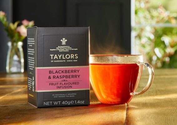 Taylors of Harrogate Blackberry & Raspberry Herbal Tea 20 Teabags