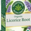 Traditional Medicinals Organic Licorice Root Herbal Tea Pack of 1 16 Tea Bags