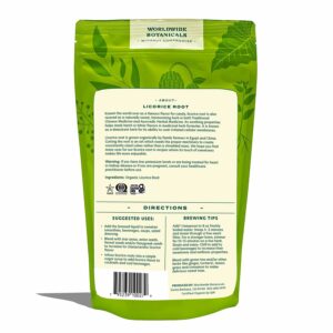 Worldwide Botanicals Organic Licorice Root 1 lb Cut & Sift 16 ounces