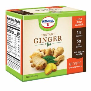 Kendel Instant Ginger Herbal Tea 14 Sachets