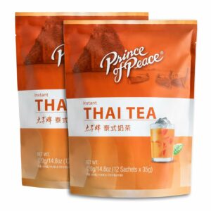 Prince of Peace 3 in 1 Instant Thai Tea Beverage 24 Sachets Hot or Cold