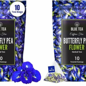 BLUE TEA Butterfly Pea Flower Tea 10 Teabags Pack of 2