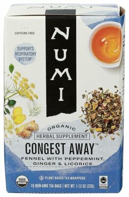 NUMI Organic Congest Away Tea 16 Teabags