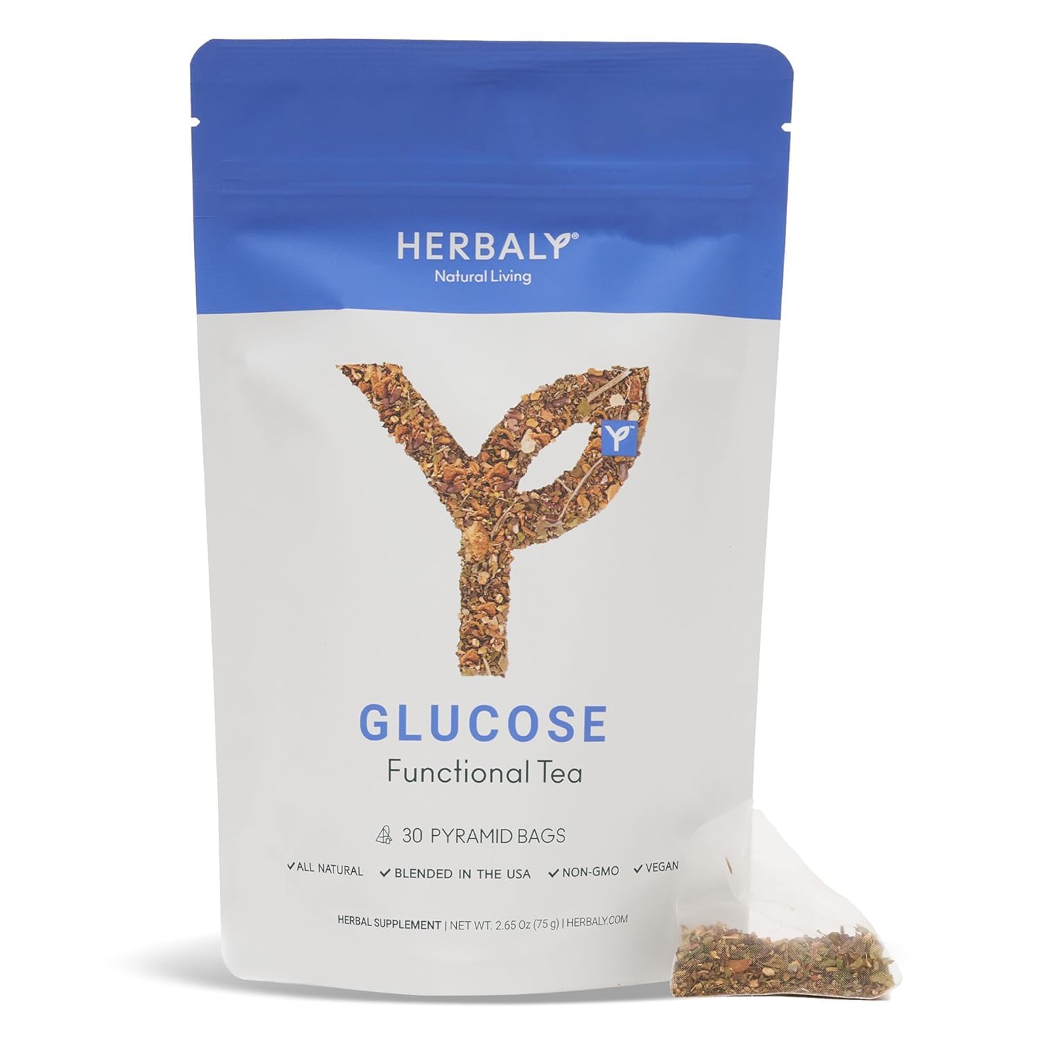Herbaly Glucose Functional Tea 30 Teabags