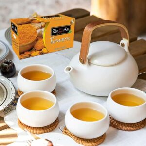 Tea4U Herbal Infusion Tea Bags Hydration & Refreshing Herbal Blend 25 Teabags